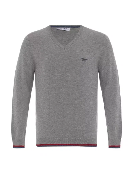 Moxx Paris Pulover Maxime bleumarin gri