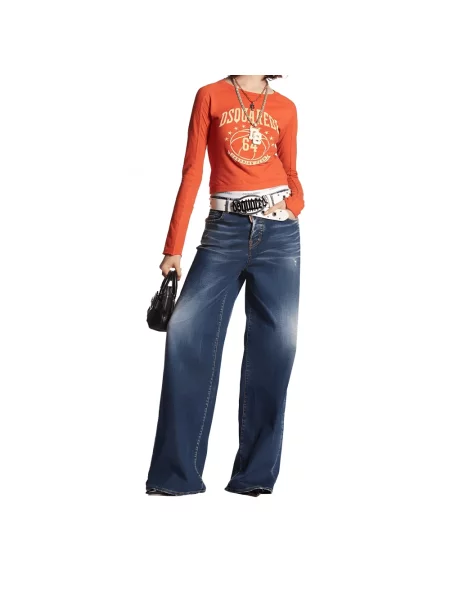 Jeansy Dsquared2 niebieskie