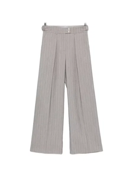 Pantaloni Patrizia Pepe cu dungi gri
