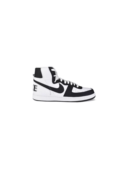 Sneakersy Comme Des Garcons skórzane białe