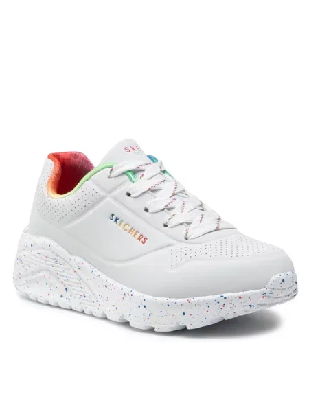 Skechers Superge Rainbow Speckle bela