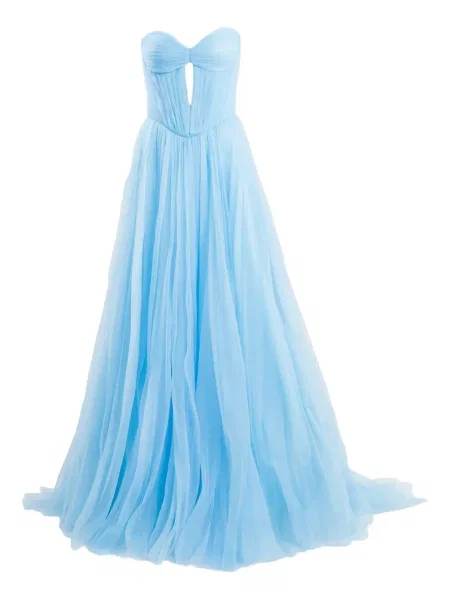 Rochie maxi Ana Radu de costum albastru