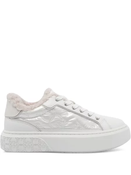 Sneakerși Pinko alb