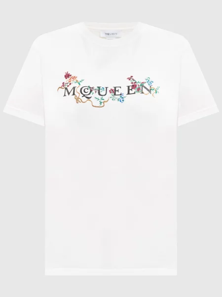 Футболка Alexander Mcqueen белая