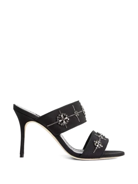 Sandale Manolo Blahnik negru