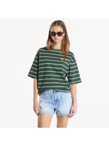 Тениска New Era Stripe OS Tee UNISEX Latte XL