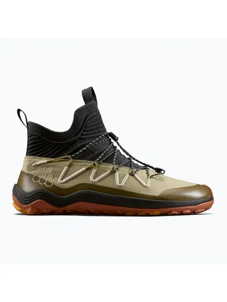Férfi barefoot cipő Vivobarefoot Primus Trail Flow Mid cedar. Méret: 40 EU barna