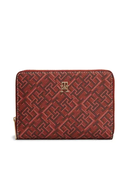 TOMMY HILFIGER Portofel roșu deschis / roşu închis negru