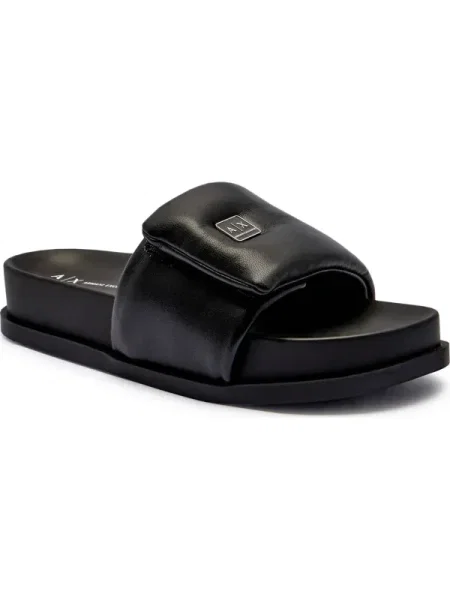 Armani Exchange Șlapi negru