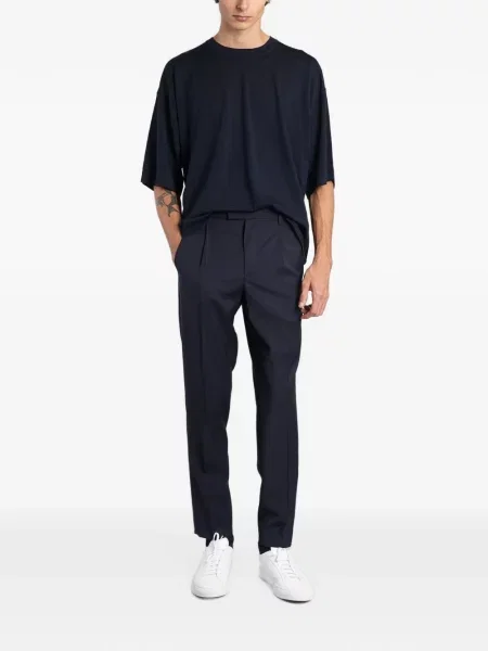 Tricou Barena cu decolteu rotund albastru
