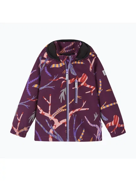 Gyerek softshell dzseki Reima Vantti deep purple. Méret: 86 lila