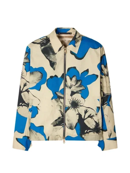 Geacă Paul Smith cu model floral cu imagine albastru