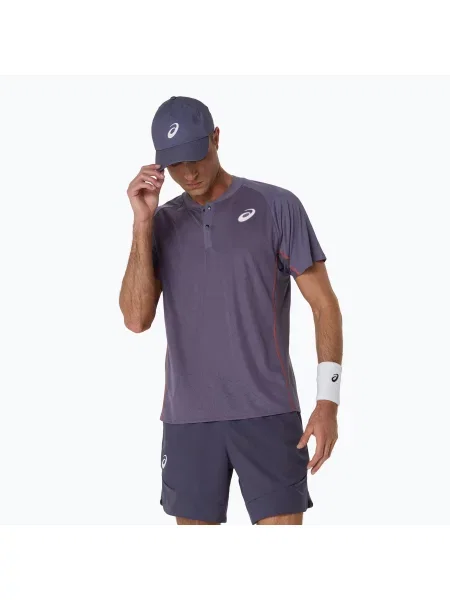 Polo tričko ASICS Match Actibreeze Polo greyish purple fialové