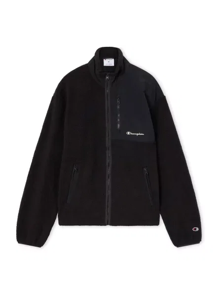 Champion Jachetă fleece negru