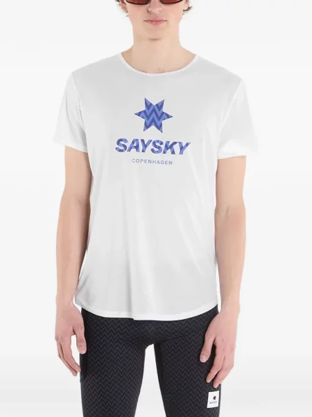 Tricou Saysky cu imagine alb