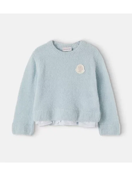 Gyerek szvetter Moncler Enfant kék