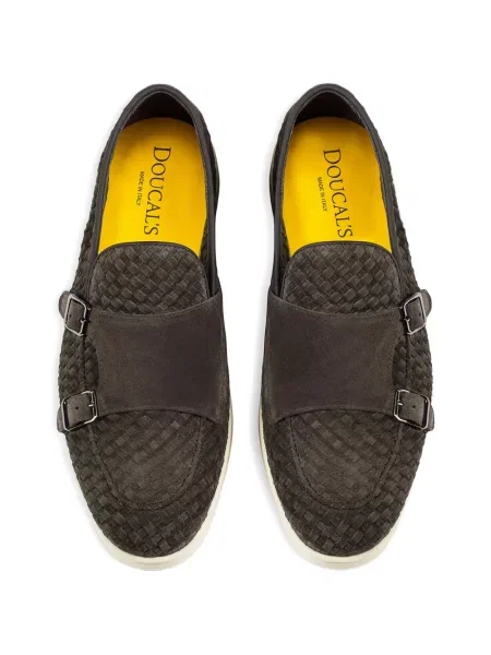 Pantofi loafer Doucal's cu cataramă maro