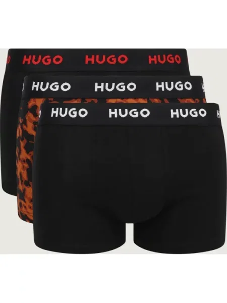 Hugo Bodywear Chiloți boxer DESIGN negru