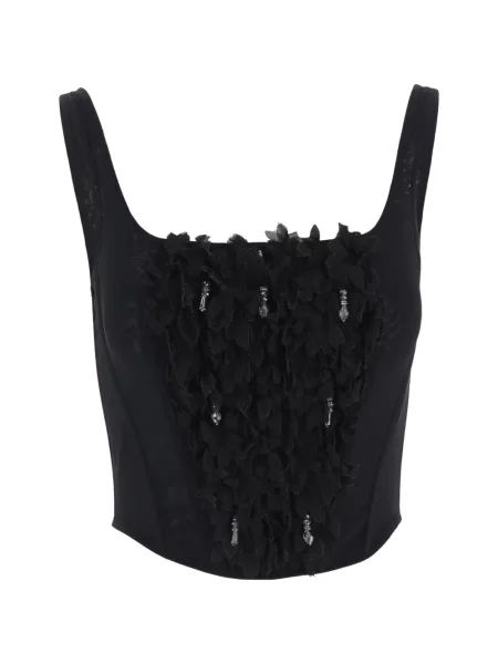 Top Ianira Meda negru