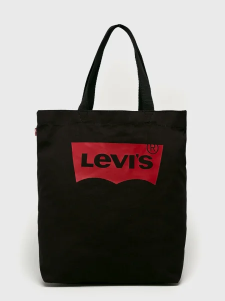 LEVI'S Shopper táska Batwing kárminvörös fekete
