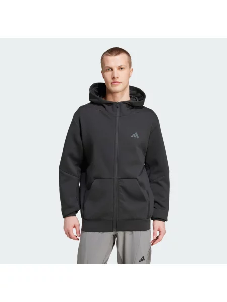 Funkční mikina adidas černá