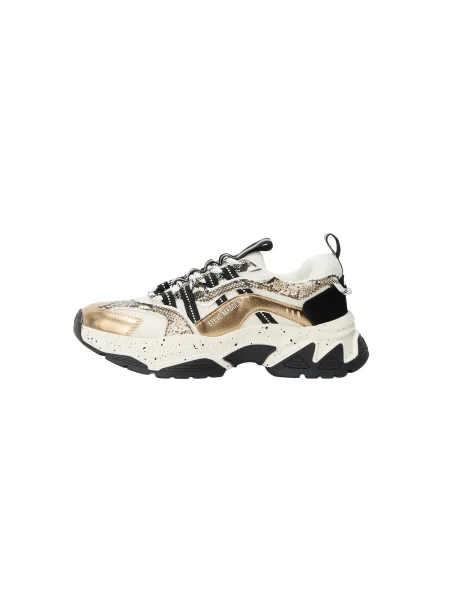 STEVE MADDEN Tenisky Animates-LE hnědá / bronzová / černá / přírodní bílá