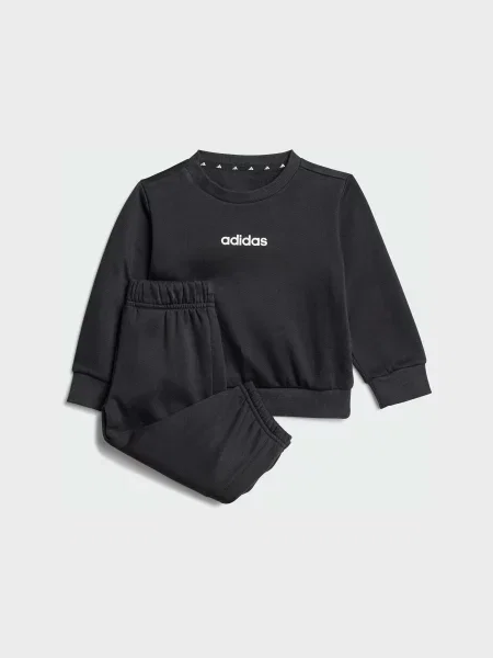 Костюмный спортивный костюм Adidas черный