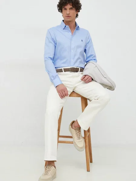 Polo Ralph Lauren srajca modra