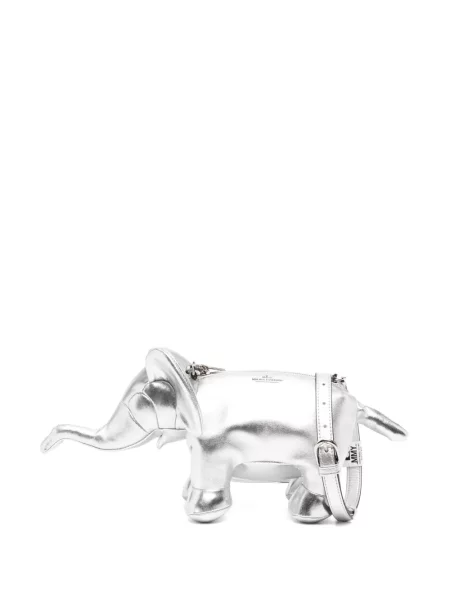 Geantă Maison Mihara Yasuhiro argintiu