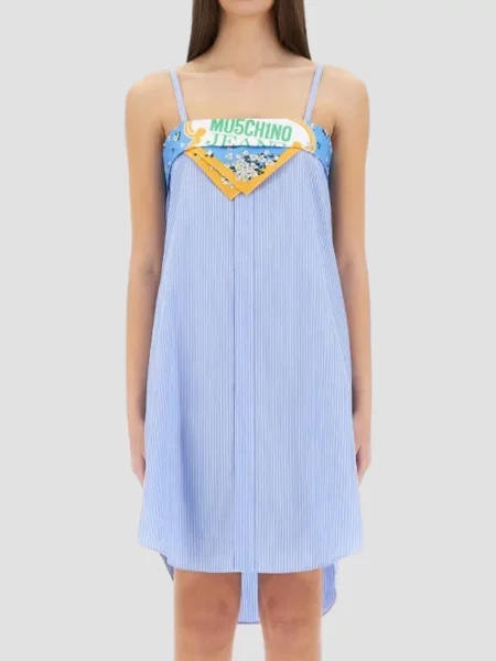 Сукня міні Moschino блакитний