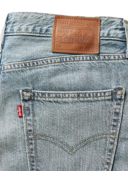 Gulerat blugi drepți Levi's® albastru