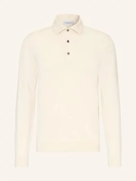 Profuomo Pletené Polo Tričko režná