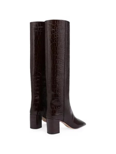 Botine Paris Texas din piele maro