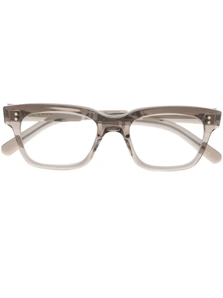 Ochelari de soare Garrett Leight transparente gri