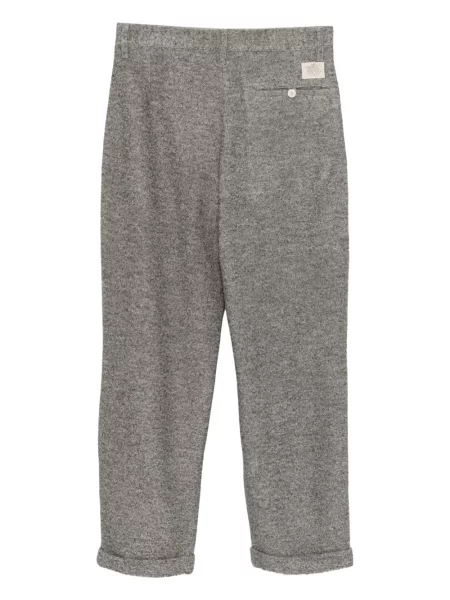 Pantaloni Ranra plisate gri