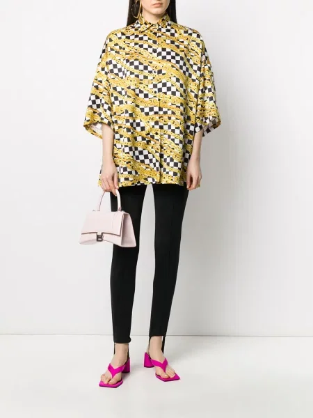 Geantă shopper Balenciaga roz