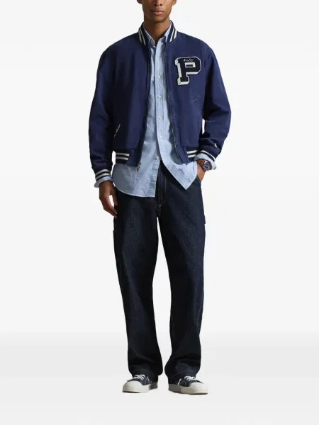 Μικρός πλεκτά σορτς Polo Ralph Lauren με κέντημα λευκό