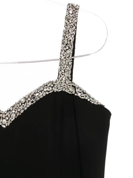 Rochie maxi Marina Rinaldi fără mâneci negru