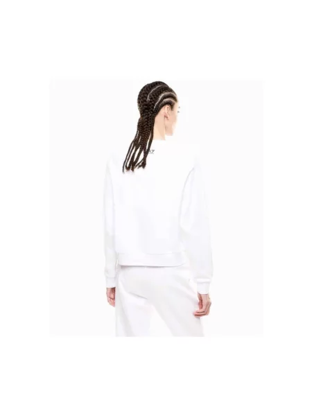 Bluza Emporio Armani Train Logo Series W T-Top Cn C White Alyssum L biała