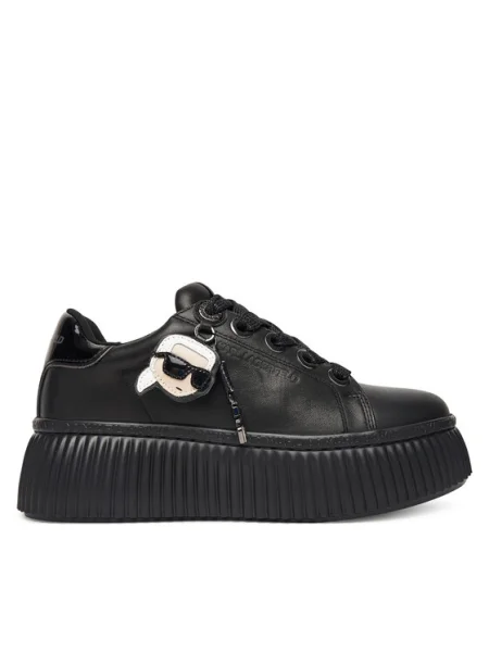 Sneakersy KARL LAGERFELD čierna