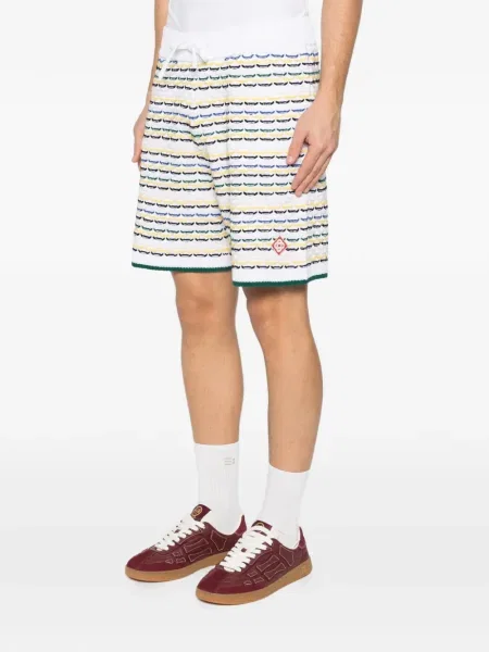 Pantaloni scurți Casablanca alb