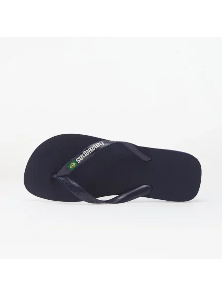 Șlapi De Plajă Havaianas Brasil Logo albastru