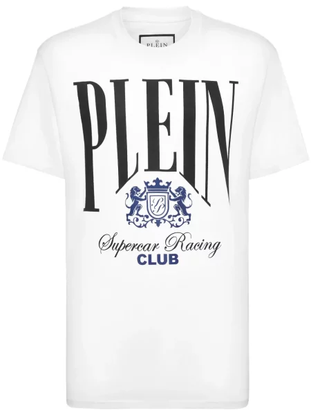 Tricou Philipp Plein alb