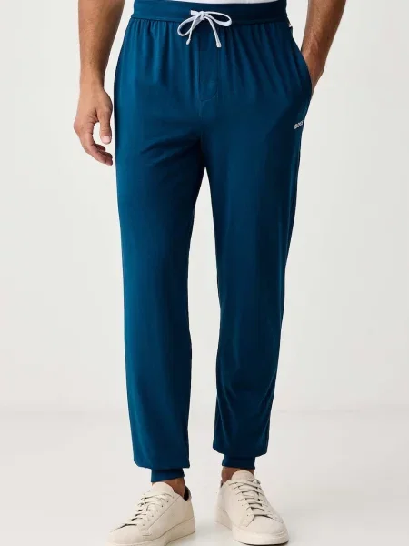 BOSS loungewear kalhoty s Mix&Match Pants modré