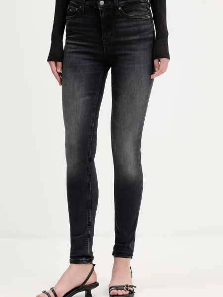 Дънки Tommy Jeans черно