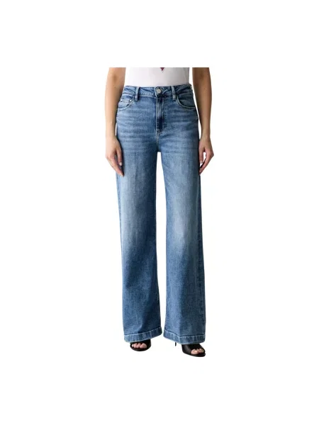 Jeansy Guess niebieskie