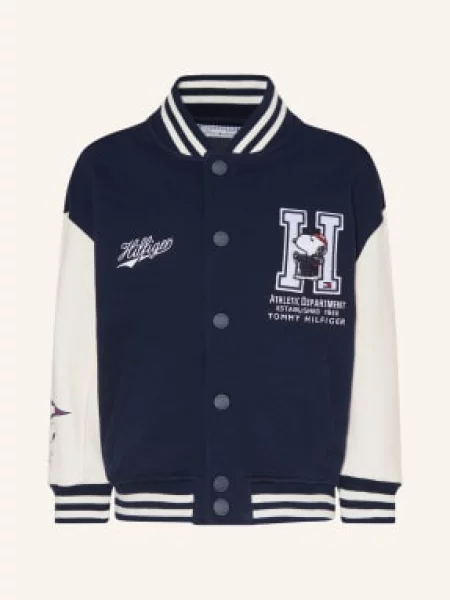 Tommy Hilfiger Kurtka W Stylu College blau biała