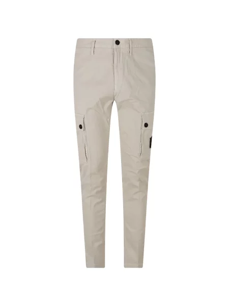 Pantaloni cargo Stone Island din țesătură twill cu strasuri