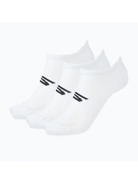 Шкарпетки SKECHERS Microfiber Non Terry No Show 3 пари white traditional білі