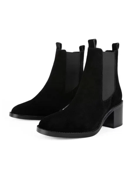 HANDMADE SHOES Cizme glezne FIND YOUR STRENGTH' negru